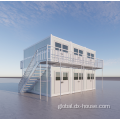 2 story prefab foldable container home